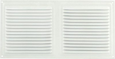 Решетка вентиляционная Нора-М 150x300 с сеткой / 15471 (белый)