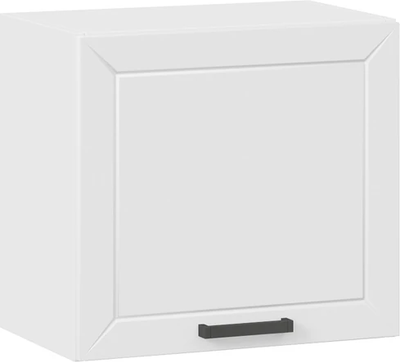 Шкаф под вытяжку ТриЯ Лорас 1ВВ5Г с одной откидной дверью (белый/холст белый)