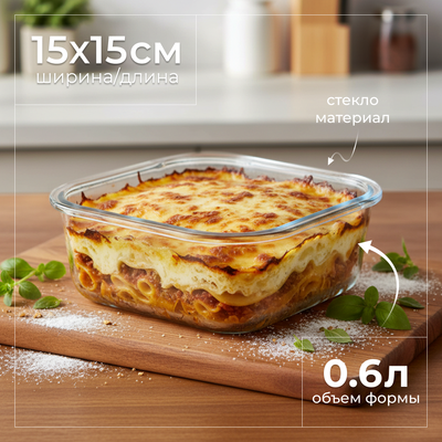 Форма для запекания Sundays Home XQ053001 (15х15)