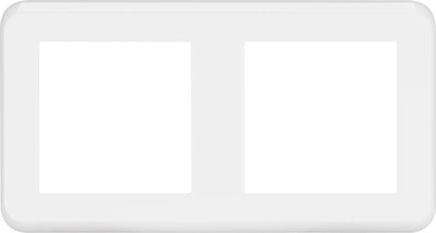 Рамка для выключателей и розеток Arlight FRM-VERSA-PL-2-WH / 043776