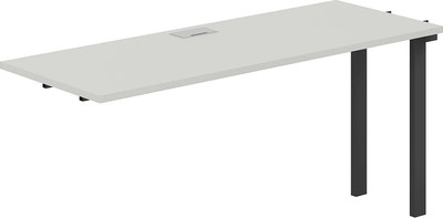 Стол модульный Norden 320х60х75 / SG.267.SH.63.AN (антрацит/серый бархат)
