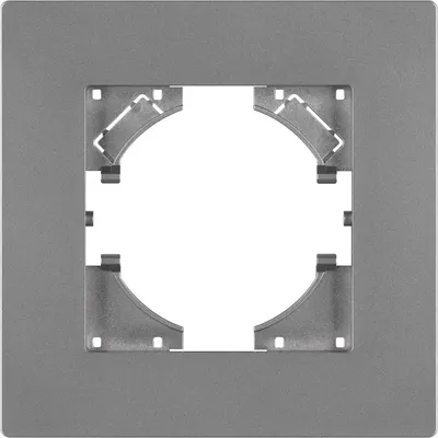 Рамка для выключателей и розеток Arlight FRM-PERIO-PL-1-GR / 049690