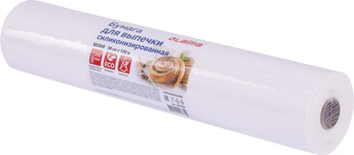 Бумага для выпечки Laima Силиконизированная / 609588 (белый)