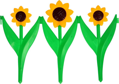 Изгородь декоративная Кострома Пластик Ромашка 32.5x225см 5 секций (желтый)