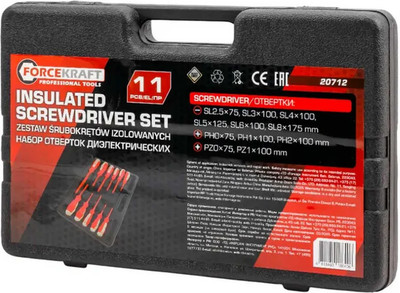Набор отверток ForceKraft FK-20712