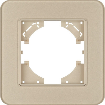 Рамка для выключателей и розеток Arlight FRM-OMALI-GS-1-GD / 049667