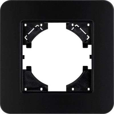 Рамка для выключателей и розеток Arlight FRM-OMALI-GS-1-BK / 049662