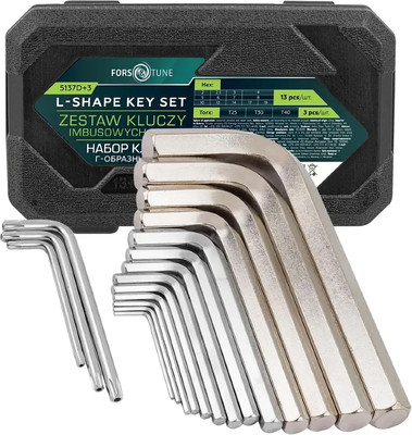Набор ключей FORSandTUNE 5137D+3 (66147)