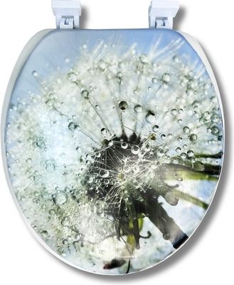 Сиденье для унитаза Еврокомфорт Океан В-34 103-311-01В34 (мягкое)