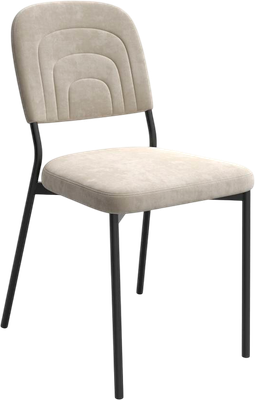 Стул Listvig Kay (бежевый Brendy Milk 02/черный)