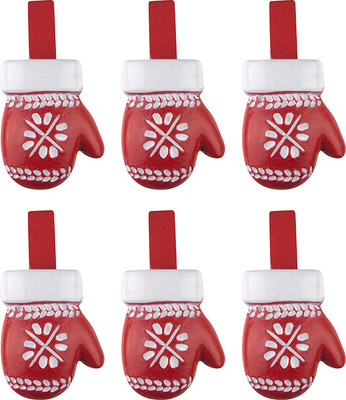 Набор прищепок декоративных Волшебная страна Варежки 110461 (6шт)