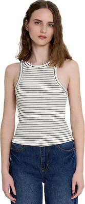 Майка Mark Formelle 112939 (р.164/170-100-106, полоска на молочном)