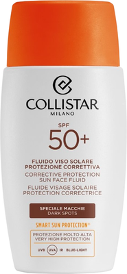 Флюид солнцезащитный Collistar Corrective Protection Sun Face Fluid SPF 50+ Dark Spots (50мл)