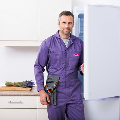 Установка холодильника 21vek+ с подводом воды