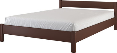 Полуторная кровать Bravo Мебель Эби 140х200 (орех)