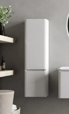 Шкаф-полупенал для ванной Raval Welto 120 / Wel.04.120/P/W/RL  (белый)