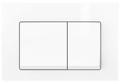 Кнопка для инсталляции Grossberg D008 (белый)