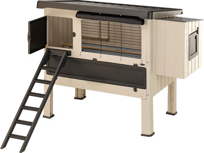 Курятник Ferplast Happy Farm 140 / 57321000 (бежевый)