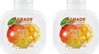 Набор гелей для душа Agrado Exotic Mango Bath & Shower Gel (2x750мл)