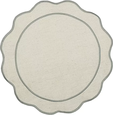 Сервировочная салфетка Tkano Anemone Trendy Ruffles / TK25-PM0004 (серый)