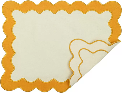 Сервировочная салфетка Tkano Trendy Ruffles / TK25-PM0009 (горчичный)
