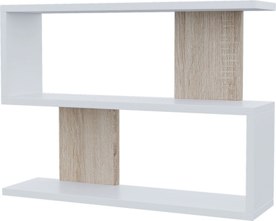 Полка Горизонт Мебель Асти 1 (белый/сонома)