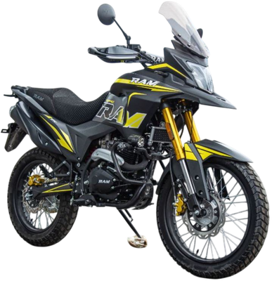 Мотоцикл RAM Te Pr Pro / RAM/TE/BE (черный/желтый)