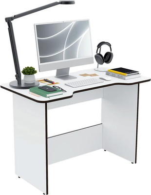 Компьютерный стол Горизонт Мебель Геймер (белый/венге)