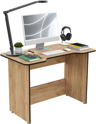 Компьютерный стол Горизонт Мебель Геймер (дуб золотой/венге винтаж)