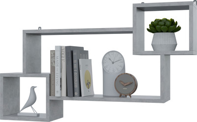 Полка Горизонт Мебель Лайт мини (бетон)