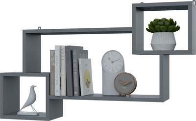 Полка Горизонт Мебель Лайт мини (серый)