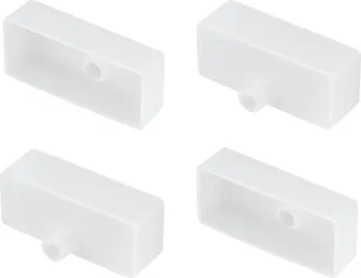 Заглушка для профиля Arlight WPH-FLEX-5025-TOP WHITE с отверстием / 050121