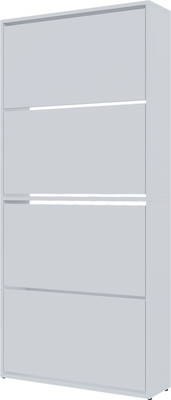 Тумба для обуви Горизонт Мебель Квартет (белый)