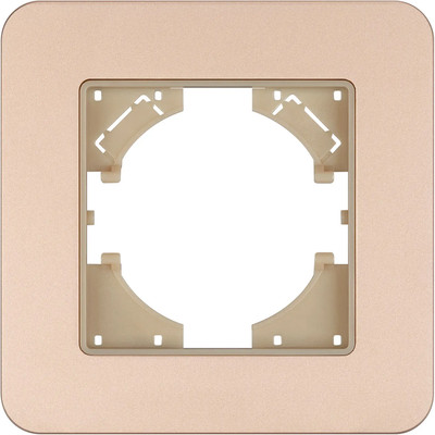 Рамка для выключателей и розеток Arlight FRM-AKIRY-SFAL-1-GD / 049686