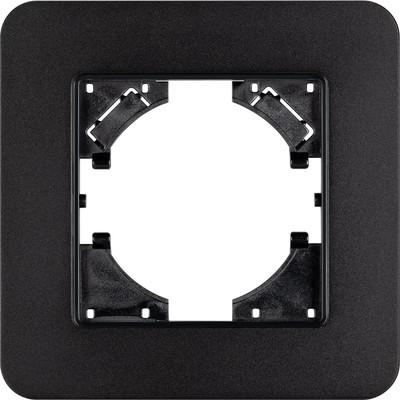 Рамка для выключателей и розеток Arlight FRM-AKIRY-SFAL-1-BK / 049685