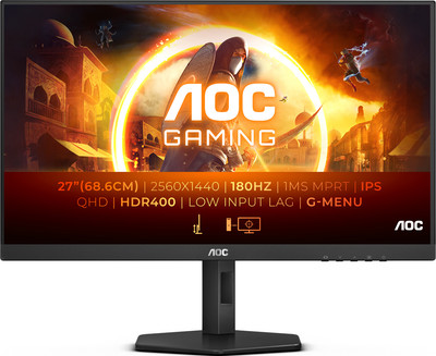 Монитор AOC Q27G4X (черный)