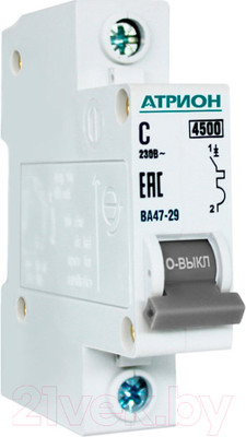 Выключатель автоматический Атрион VA4729-1-05C
