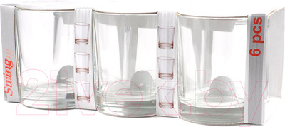 Набор стаканов ОСЗ Гладкий 02с1021У (6пр)