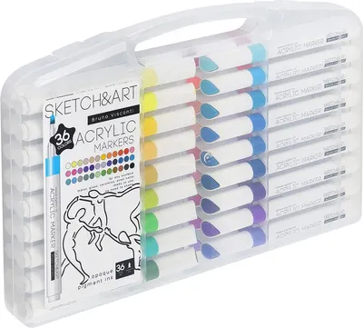 Набор маркеров Sketch & Art 22-0147 (36цв)