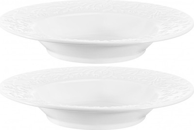 Набор тарелок Elan Gallery Веточки-цветочки / 630092