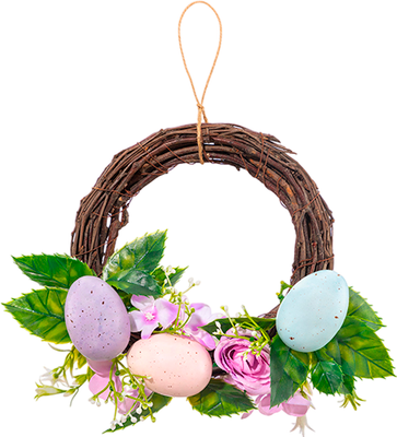 Декор настенный Elan Gallery Венок Нежность / 450167