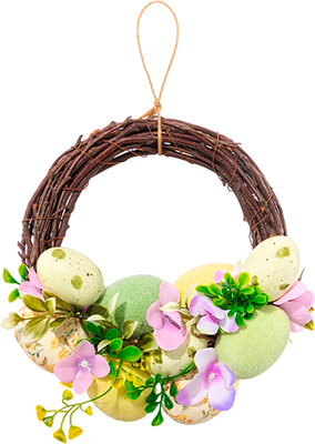 Декор настенный Elan Gallery Венок Весеннее настроение / 450168