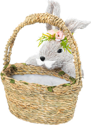 Декор Elan Gallery Корзинка с кроликом / 450180