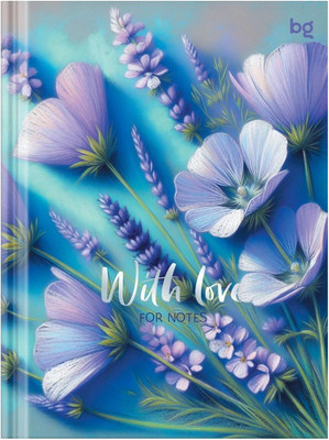 Записная книжка BG Flowers With Love / ББ6т80_лм_тф 62660 (80л)