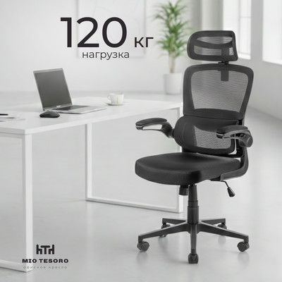 Кресло офисное Mio Tesoro Армандо AF-C4252 (черный)