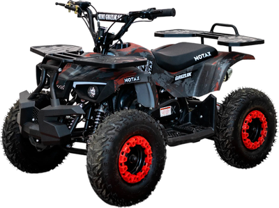 Квадроцикл Motax Grizlik Mini Ps (черный/красный камуфляж)