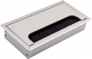 Пропуск для кабеля AKS 80х160мм (алюминий)