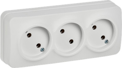 Розетка IEK Glory ERH30-K01M-10 (белый матовый)