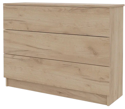 Комод Горизонт Мебель Нео 1050 3 ящика (дуб золотой крафт)