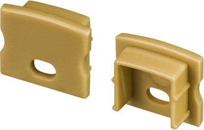 Заглушка для профиля Arlight ARH-LINE-1715 с отверстием GOLD / 039995